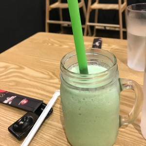 bubble tea melon 