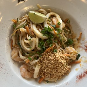 Phad Thai de Mariscos