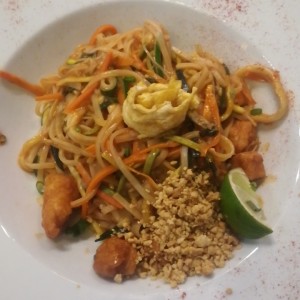 Phad Thai mariscos