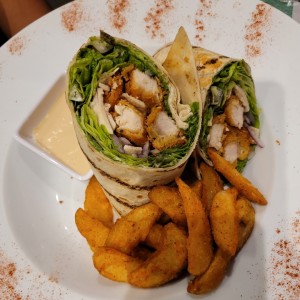 Wrap de Pollo Thai