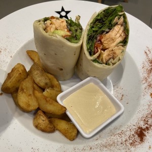 Wrap de Pollo Thai