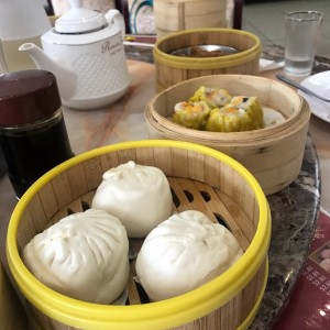 ham pao muy bueno, bastante relleno y siu mai