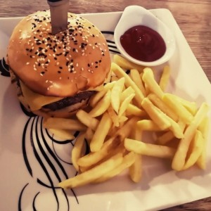 Bacon cheese burger, (nueva)