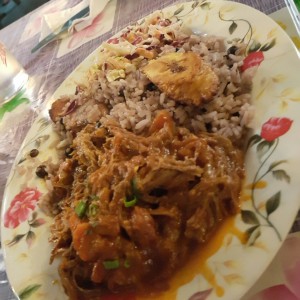 Ropa Vieja ft arroz con guandu