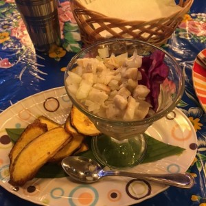 Ceviche de corvina 