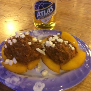 Tortilla cob Ropa Vieja 