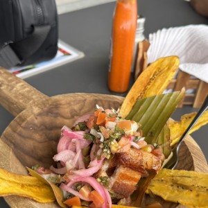 Ceviche de Pork Belly