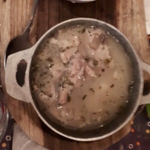 Sancocho con gallina de patio