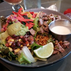 Tex-mex steak bowl