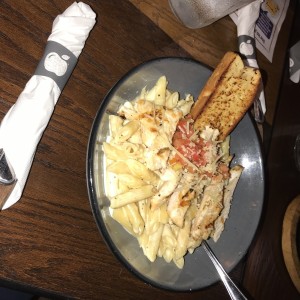 three cheese chicken pasta 