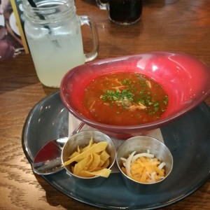 CHICKEN TORTILLA SOUP