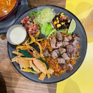 TexMex steak bowl