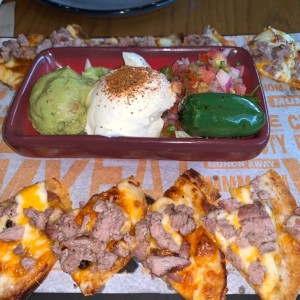 Nachos de carne