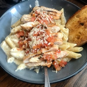 Fettucini con pollo