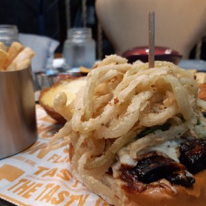 bbq rib burger