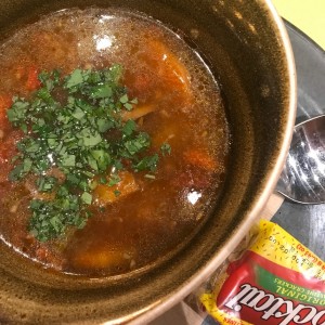 sopa de carne 