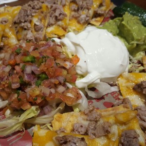 Nachos de carne