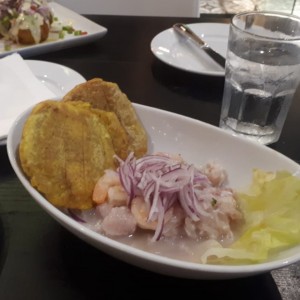 ceviche de camarones