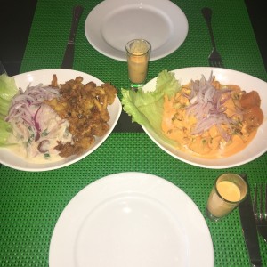 Ceviche de Coco y Leche de Tigre 