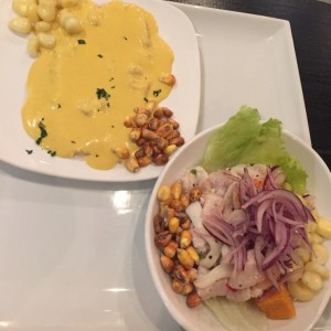  ceviche a la huancaina y tradicional