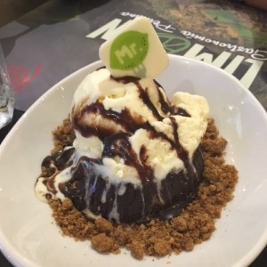 Volcan de chocolate