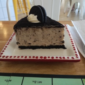 cheesecake de oreo