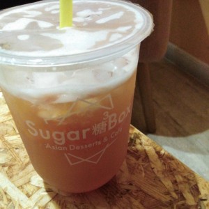 Grapefruit fruit tea