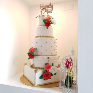 Dulce en Fondant para Bodas