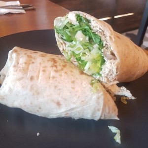 Wrap de pollo.