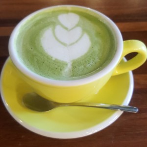 Macha latte