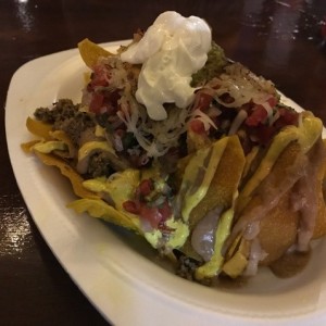 wanton nachos