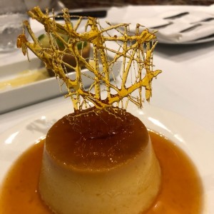 Flan de la casa