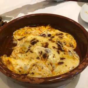 queso provolone a la brasa