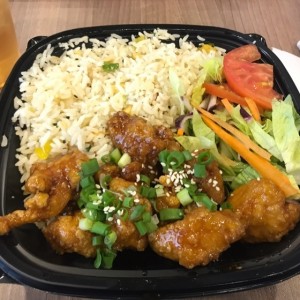 Korean fried chicken 