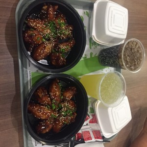 korean bbq wings