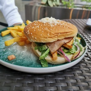 Platos - Hamburguesa de pollo