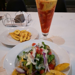 Ceviche Dos Tonos y Ceviche Frito