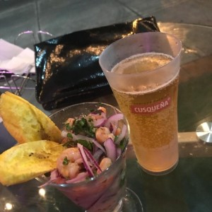 ceviche de camarones