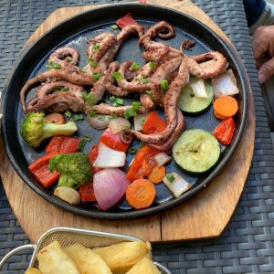 pulpo a la parrilla??