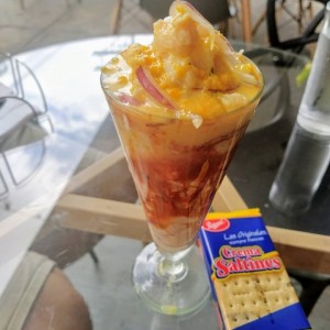 Platos Varios - Ceviche tres Tonos