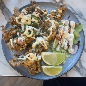 Calamares apanados