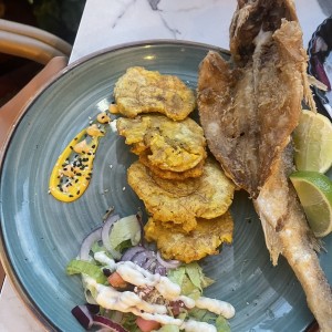 Pescado frito