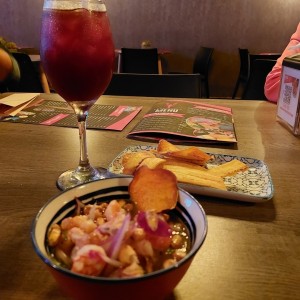 ceviche de camaron