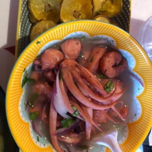 ceviche de pulpo