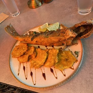 Pescado frito 