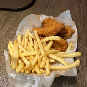 3 Chicken tenders combo