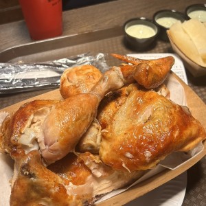 Pollos Rostizados - 1 pollo (Combo 1 para 2)