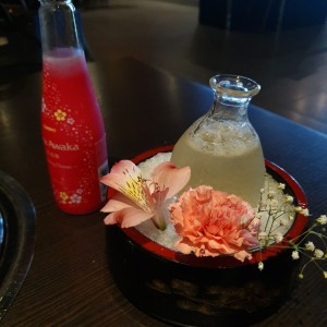 bebida Sake sparkling