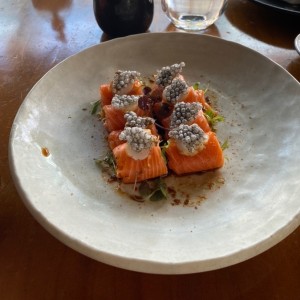 SPECIAL SUSHIBAR - CARPACCIO DE SALMON