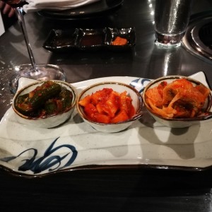 three course kimchee